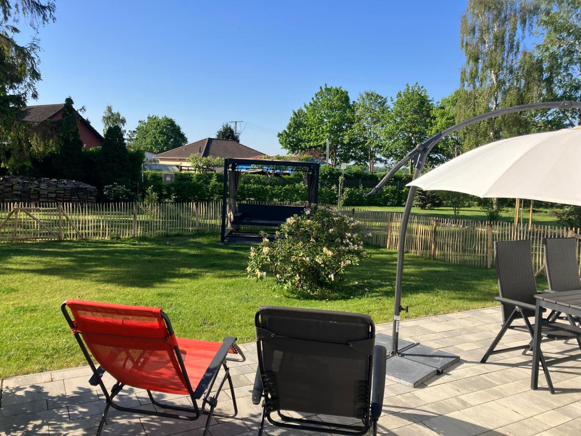 Grosse 4 Sterne Ferienwohnung Beim Boddenstrand Sundhagen-Niederhof Exterior photo